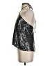 Zara Basic Silver Sleeveless Blouse Size S - photo 5
