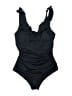 Unbranded Solid Black One Piece Swimsuit Size 0X - photo 1
