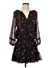 Joie 100% Polyester Floral Black Cocktail Dress Size S - photo 1