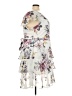 City Chic 100% Polyester Floral White Cocktail Dress Size 22 (XL) - photo 4
