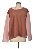 Cuddl Duds 100% Polyester Color Block Brown Pullover Sweater Size L - photo 1