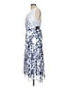 DKNY 100% Polyester Animal Print Blue Cocktail Dress Size 10 - photo 5