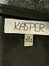 Kasper Solid Black Cocktail Dress Size 18 - photo 7