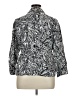 Kim Rogers 100% Linen Paisley Silver 3/4 Sleeve Button-Down Shirt Size XL - photo 2