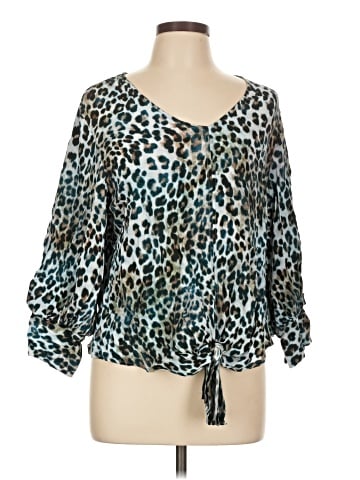 Fifteen Twenty 3/4 Sleeve Blouse (view 1)