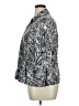 Kim Rogers 100% Linen Paisley Silver 3/4 Sleeve Button-Down Shirt Size XL - photo 5