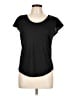 Worthington Black Short Sleeve Top Size L - photo 1