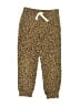 Old Navy Animal Print Brown Casual Pants Size 4T - photo 1