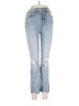 Daze Hearts Blue Jeans Size 25 waist - photo 1