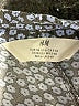 H&M Polka Dots Blue Casual Pants Size 6 - photo 3