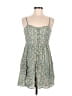 Forever 21 100% Polyester Print Blue Casual Dress Size M - photo 1
