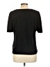 Liz Claiborne Black Short Sleeve Top Size L - photo 2