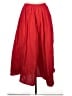 MNG Solid Red Casual Skirt Size 6 - photo 1