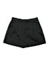 Diane von Furstenberg 100% Polyester Solid Black Shorts Size 12 - photo 1