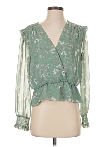 WAYF 3/4 Sleeve Blouse (view 1)