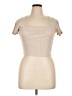 Hollister Tan Short Sleeve Turtleneck Size XL - photo 1