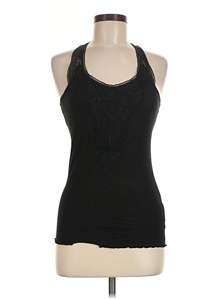 Polo Ralph Lauren Tank Top Black Halter Neckline Tops