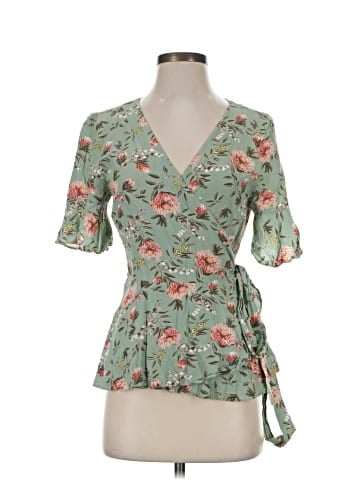 Ann Taylor LOFT 3/4 Sleeve Blouse (view 1)
