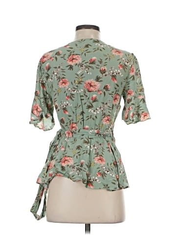 Ann Taylor LOFT 3/4 Sleeve Blouse (view 2)