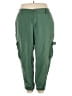 Vince Camuto 100% Lyocell Green Cargo Pants Size 3X - photo 1