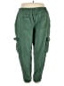 Vince Camuto 100% Lyocell Green Cargo Pants Size 3X - photo 2