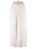 DKNY 100% Polyester White Casual Pants Size L - photo 1