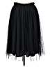Ashley Stewart 100% Polyester Solid Black Formal Skirt Size 12 Plus - photo 1