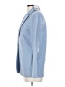 Forever 21 Chevron-herringbone Blue Blazer Size S - photo 5