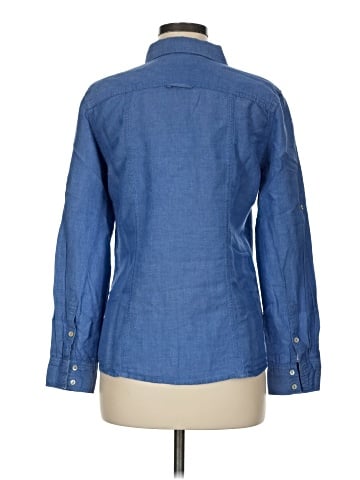 Max Studio Long Sleeve Button-Down Shirt (view 2)