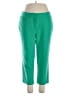 Kim Rogers Solid Green Casual Pants Size 14 - photo 1
