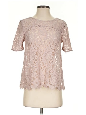 Ann Taylor LOFT Short Sleeve Blouse (view 1)