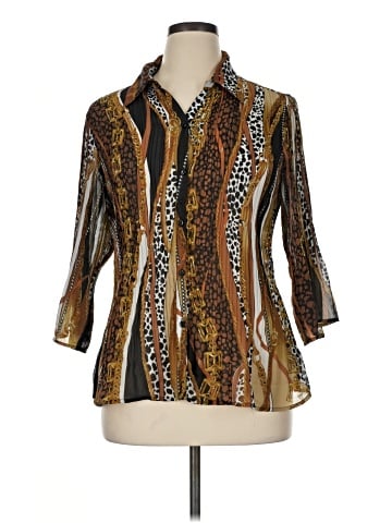 Fashion Bug 3/4 Sleeve Blouse (view 1)