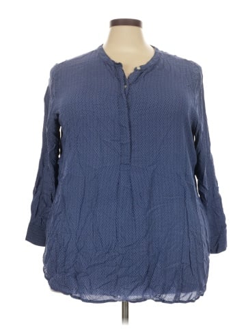 Old Navy 3/4 Sleeve Blouse (view 1)