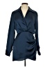 Zara 100% Polyester Blue Long Sleeve Blouse Size M - photo 1