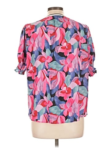 Assorted Brands Short Sleeve Blouse (view 2)