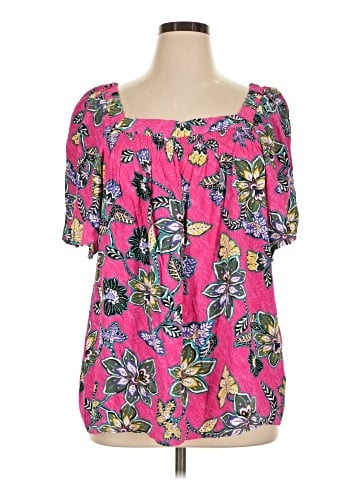 Ann Taylor LOFT Short Sleeve T-Shirt (view 1)