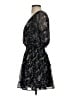Lulus 100% Polyester Floral Black Cocktail Dress Size S - photo 5