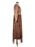 Unbranded 100% Polyester Brown Casual Dress Size M - photo 4