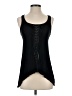 Soprano 100% Rayon Black Tank Top Size S - photo 1