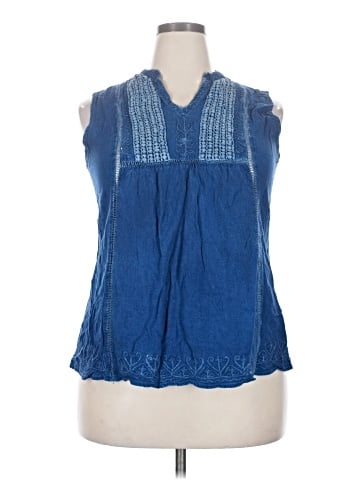 Studio West Sleeveless Blouse (view 1)