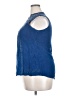 Studio West 100% Rayon Blue Sleeveless Blouse Size 2X - photo 5
