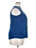 Studio West 100% Rayon Blue Sleeveless Blouse Size 2X - photo 4