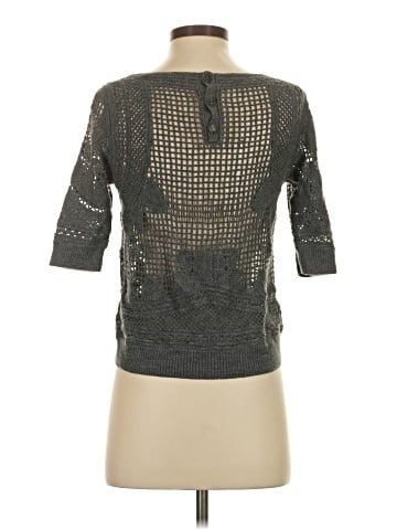 Knitted & Knotted Wool Pullover Sweater (view 2)