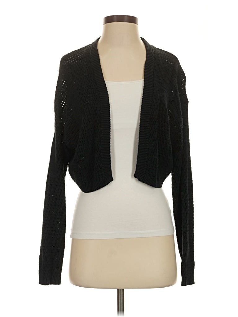 Pre-owned Marine Layer Cardigan Sweater In Black