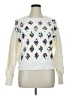 Habitual Hearts White Pullover Sweater Size 16 - photo 1