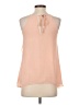 Maurices 100% Polyester Pink Sleeveless Blouse Size XS - photo 2