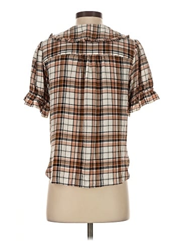 Pilcro Short Sleeve Blouse (view 2)