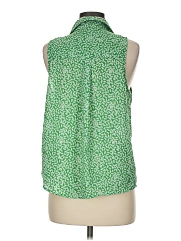 Who What Wear Sleeveless Button-Down Shirt (view 2)