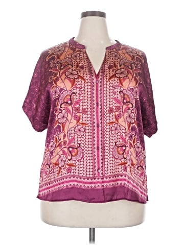 DR2 Short Sleeve Blouse (view 1)