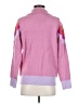 Grace & Emma Chevron-herringbone Pink Pullover Sweater Size S - photo 2